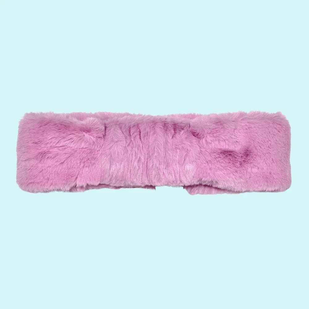 Ugg Headband Pink Mesa Rose Cottagecore Balletcore Barbiecore Outdoor Winter